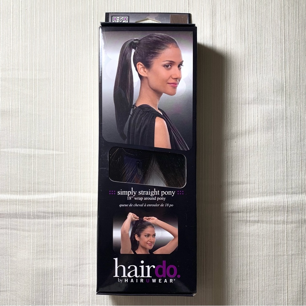 Hairdo HairUWear Simply Straight Ponytail 18” R6/30H Chocolate Copper HeatFlex